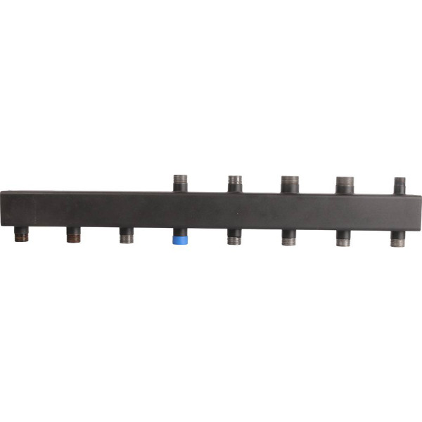 Коллектор распределительный Rommer 1"*1 1/4" на 4(5) контура (сталь, до 80 кВт) (RDG-0016-004045) Коллектор распределительный Rommer 1"*1 1/4" на 4(5) контура (сталь, до 80 кВт) (RDG-0016-004045)