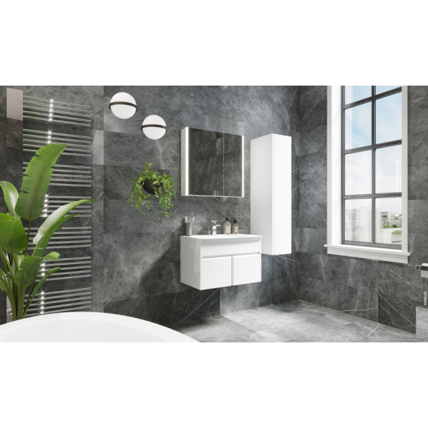 Шкаф зеркальный Roca UP 678x140x810 белый глянцевый (Z.RU93.0.301.6)