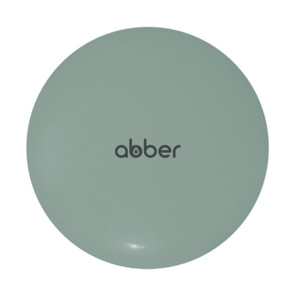 Накладка на слив для раковины Abber светло-зеленая матовая, керамика (AC0014MCG) Накладка на слив для раковины Abber светло-зеленая матовая, керамика (AC0014MCG)