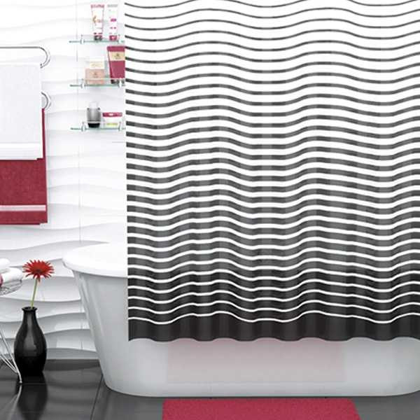 Душевая шторка для ванны Wasser Kraft Donau 180х200 (SC-24101)