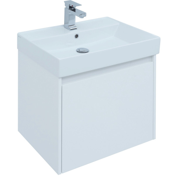 Тумба подвесная Aquanet Nova Lite 60 белый (1 ящик) (00242574)