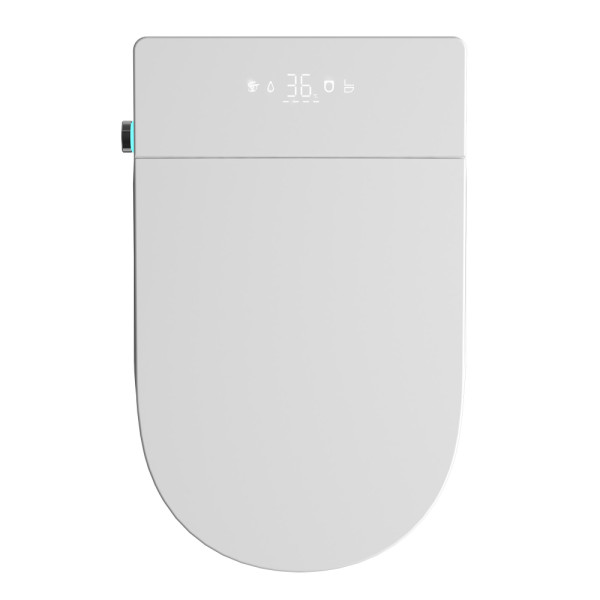 Комплект Abber подвесной электронный унитаз-биде Bequem AC1123SR с инсталляцией AC0101P2 (AC1123SR-AC0101P2)