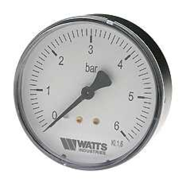 Манометр аксиальный 1/4" Watts МDА 63 16 бар. (10008097 / 0322740) Манометр аксиальный 1/4" Watts МDА 63 16 бар. (10008097 / 0322740)