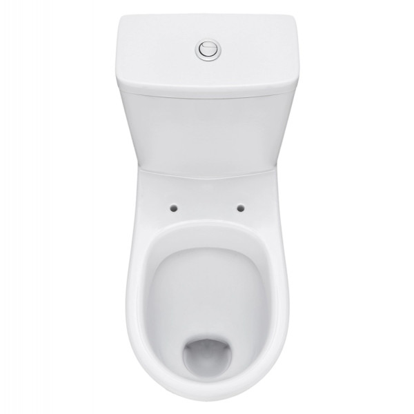 Унитаз-компакт Santek Уно арматура эконом: 2-реж. с сиденьем с soft close белый (1WH501613) Унитаз-компакт Santek Уно арматура эконом: 2-реж. с сиденьем с soft close белый (1WH501613)