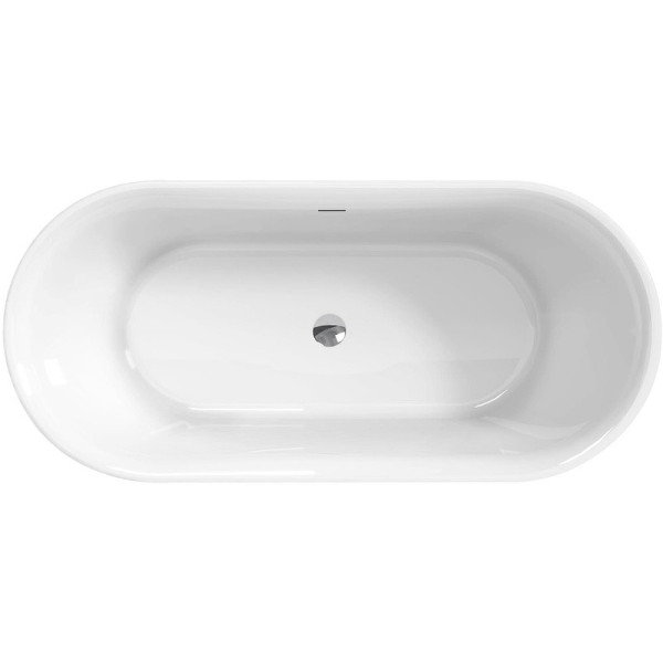 Ванна акриловая BelBagno 180x80 белая (BB706-1800-800)