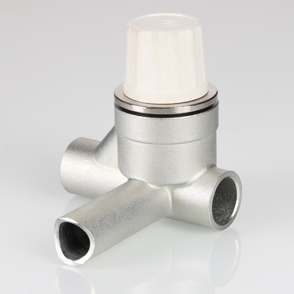 Клапан термостатический прямой (правый) 26*21*26 Valtec VT.035.R (под приварку) (VT.035.R.04)