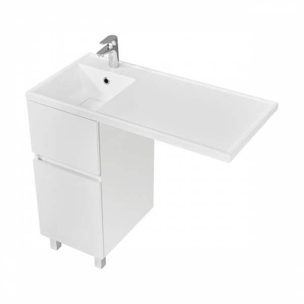 Тумба напольная Aquaton Лайн 379x496x783 белый (1.A232.2.01L.F01.0) Тумба напольная Aquaton Лайн 379x496x783 белый (1.A232.2.01L.F01.0)