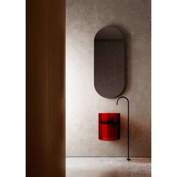 Раковина подвесная Abber Kristall красная (AT2704Rubin) Раковина подвесная Abber Kristall красная (AT2704Rubin)