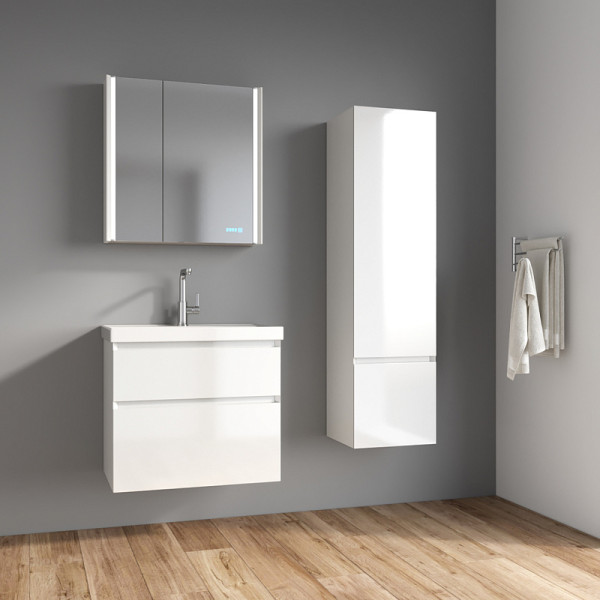 Тумба подвесная Azario с раковиной Velluto 60 с раковиной Слим 60 (CS00088601)