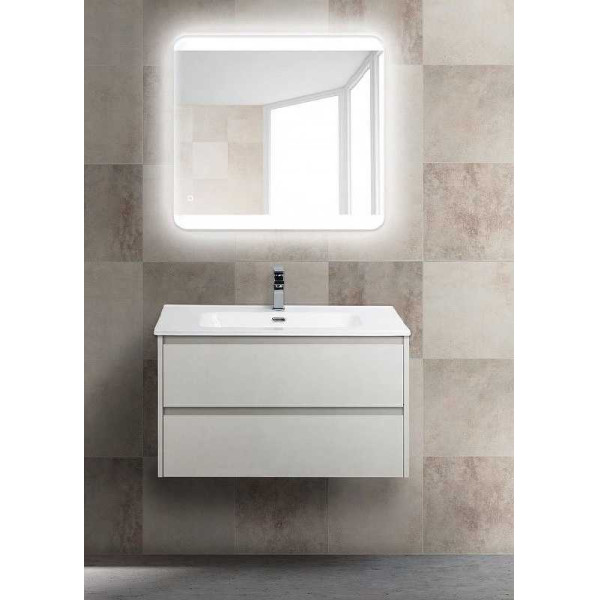 Тумба подвесная BelBagno Kraft 80 см Bianco Opaco (Kraft-800-2C-SO-BO)