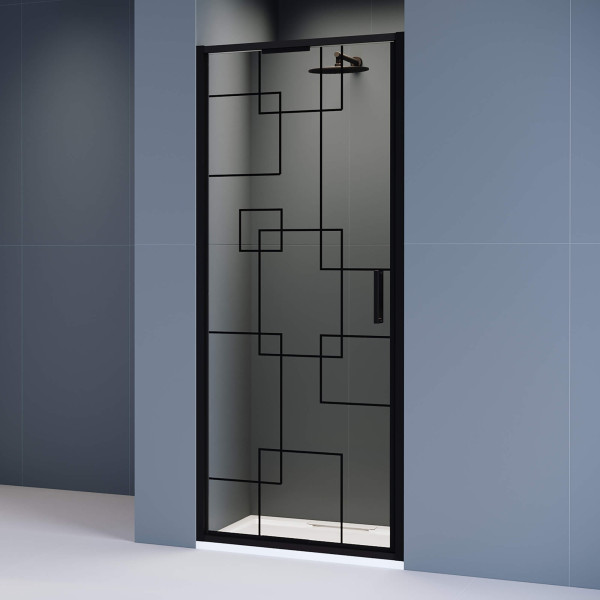 Душевая дверь RGW Stilvoll 90x195 стекло Smart Line Black, профиль черный (70320509-194) Душевая дверь RGW Stilvoll 90x195 стекло Smart Line Black, профиль черный (70320509-194)