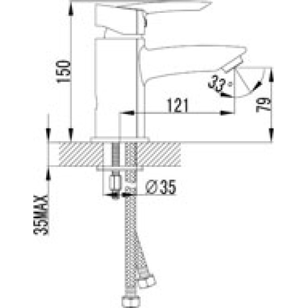 Смеситель для раковины Lemark Mars (LM3506C) Смеситель для раковины Lemark Mars (LM3506C)
