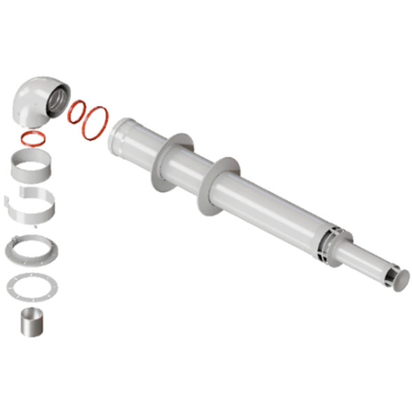 Комплект дымохода Rommer антилед универсальный 60/100 - 1000 мм. (RCA-6010-251000) Комплект дымохода Rommer антилед универсальный 60/100 - 1000 мм. (RCA-6010-251000)