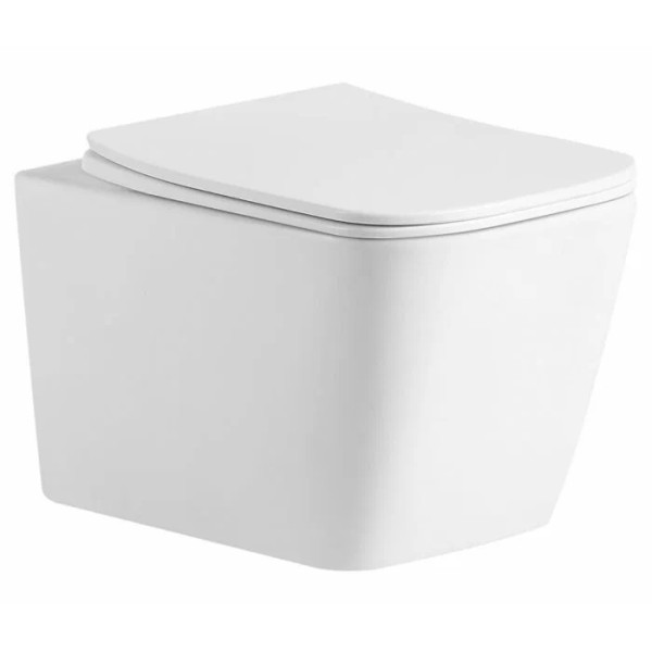 Унитаз подвесной BelBagno со смывом Krat-Tor "Торнадо" с сиденьем soft close (BB7106CH-TOR/SC)