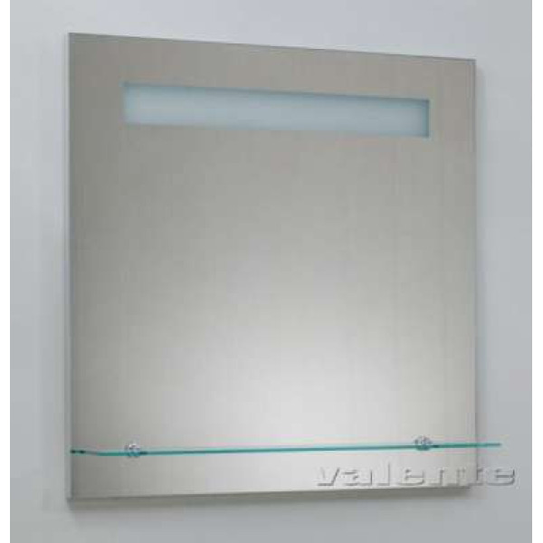 Зеркало Valente Severita 800x149x800 с подсветкой и стеклополкой (S2) Зеркало Valente Severita 800x149x800 с подсветкой и стеклополкой (S2)
