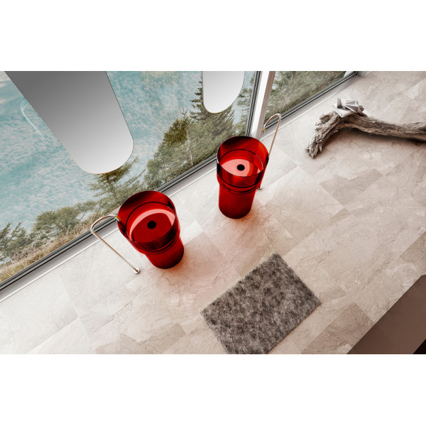 Раковина напольная Abber Kristall 450x450 красный (AT2701Rubin-H) Раковина напольная Abber Kristall 450x450 красный (AT2701Rubin-H)