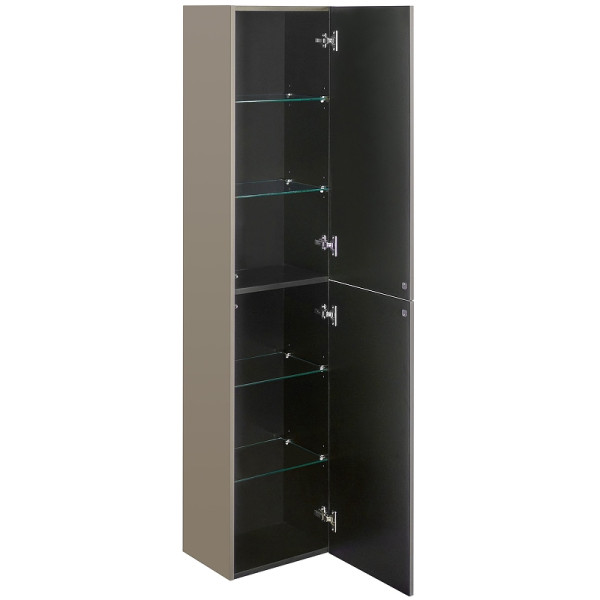 Пенал подвесной Roca Ona 40x30x175 бежево-серый матовый (857635510)