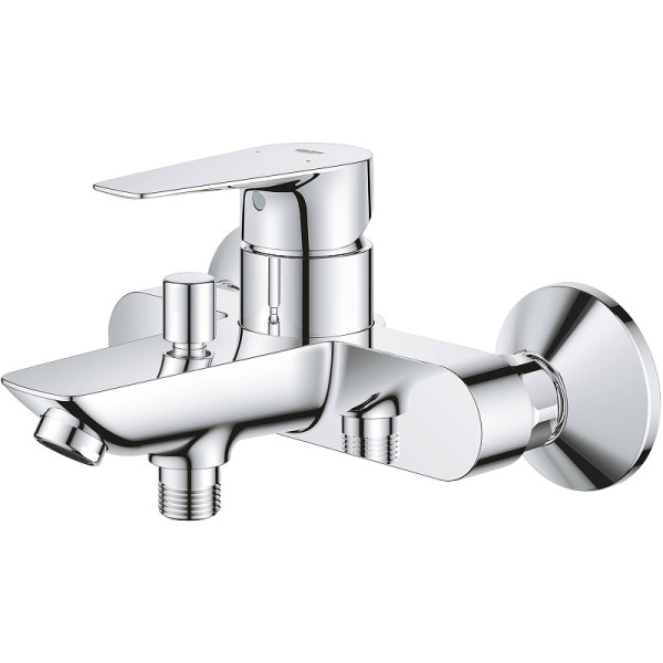 Смеситель для ванны и душа Grohe BauEdgeм хром (23604001)