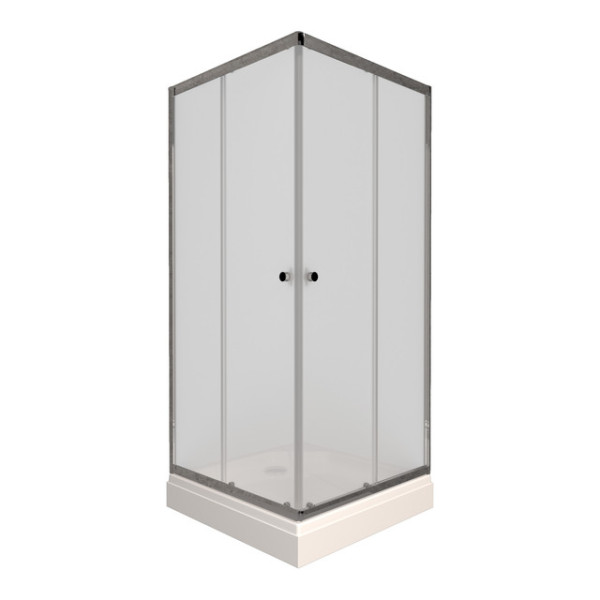 Душевое ограждение Triton Вента 90x90 стекло прозрачное, профиль хром (DK388)