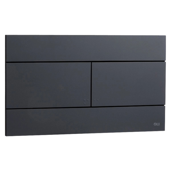 Клавиша смывная Oli Slim черный матовый (659056/886040)