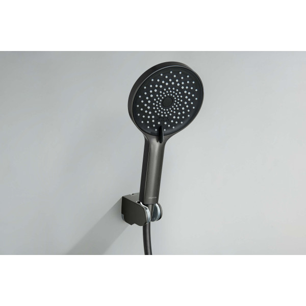 Душевой гарнитур Aquatek Лугано оружейная сталь (AQ2035BGM)