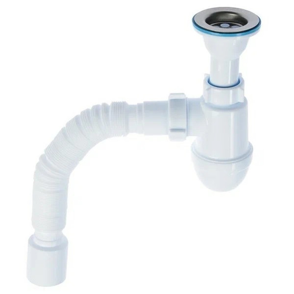 Сифон 40 мм. бутылочный АНИ Варяг универсальный 1 1/2"*70 мм. с гибкой трубой 40/50 АНИ пласт (C5510) Сифон 40 мм. бутылочный АНИ Варяг универсальный 1 1/2"*70 мм. с гибкой трубой 40/50 АНИ пласт (C5510)