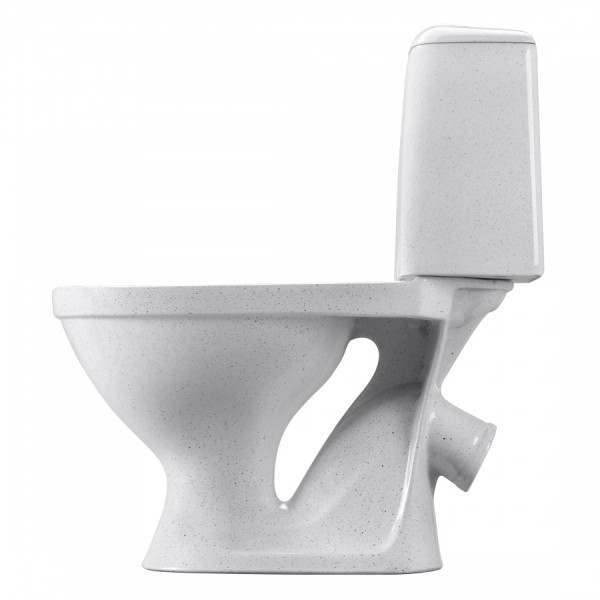 Унитаз-компакт Santeri Соната крап на белом 370x680x760 с сиденьем полипропилен крап на белом (1.P201.2.S01.00B.F)