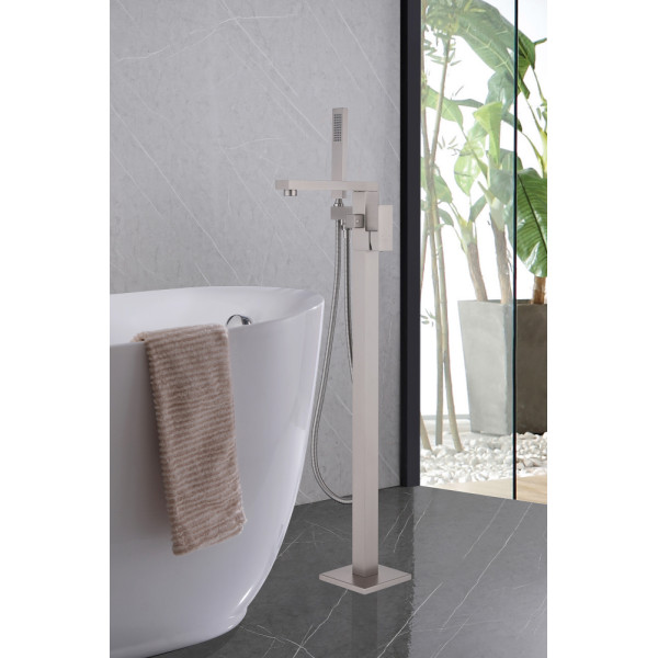 Смеситель напольный Abber Daheim золото (AF8215SP)