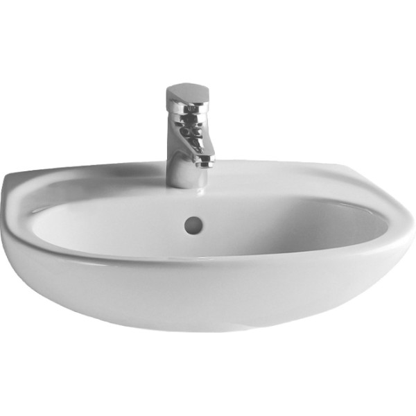 Раковина подвесная Vitra Normus с пьедесталом (9600B003-7650)