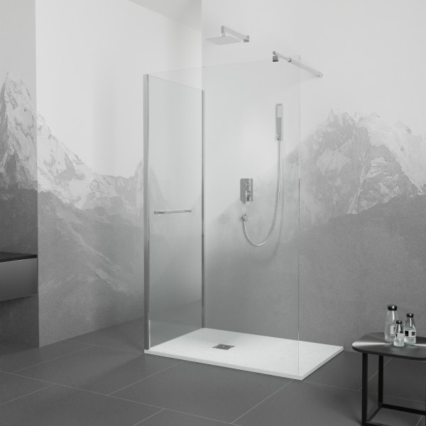 Душевой уголок RGW WA-005-1 (WA-002+Z-060-2) 900x1000 стекло прозрачное, профиль хром (351005190-11)