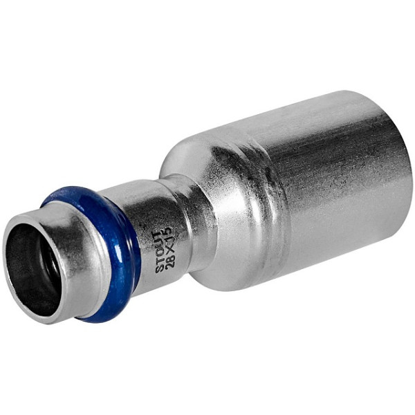 Муфта 28х15 однораструбная Stout SSS-2020 НПр-ВПр (нерж.ст., пресс) SSS-2020-002815 Муфта 28х15 однораструбная Stout SSS-2020 НПр-ВПр (нерж.ст., пресс) SSS-2020-002815