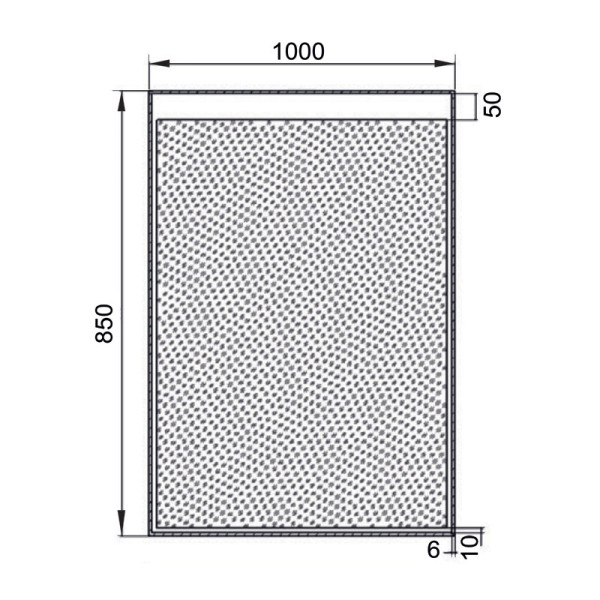 Зеркало с подсветкой Aquanet Палермо 100x85 (00196645)