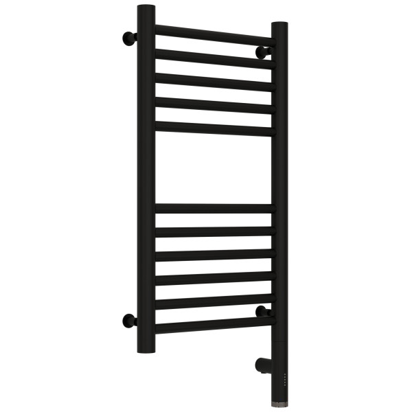 Полотенцесушитель электрический Сунержа Богема 3.0 прямая 600x300 провод справа матовый чёрный (31-5805-6030)