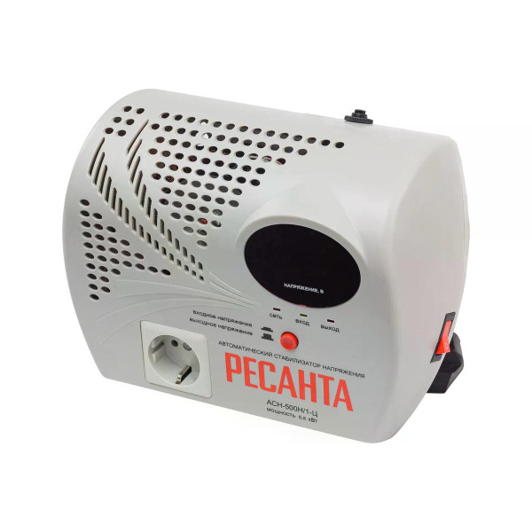 Стабилизатор напряжения Ресанта АСН-500Н1/1-Ц (63/6/9)