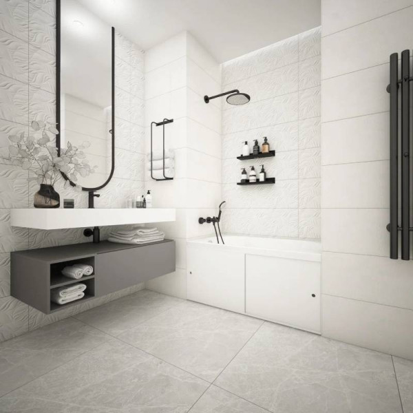 Экран фронтальный Melodia Tango 120 белый (MBST12001)