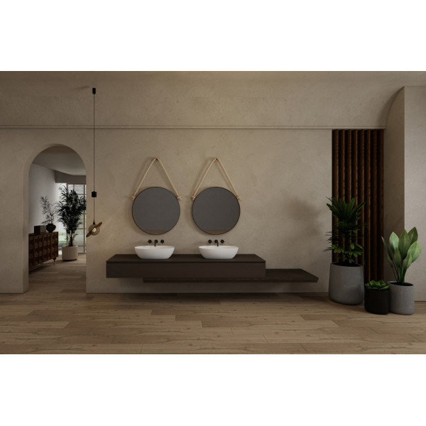 Раковина накладная Stein (белый матовый)