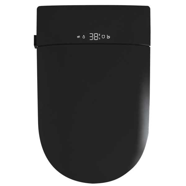 Унитаз-биде подвесной электронный Abber Bequem черный матовый (AC1121SMB)