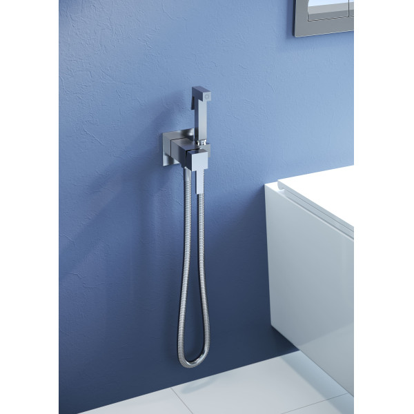 Смеситель с гигиеническим душем RGW Shower Panels хром (581408212-01)