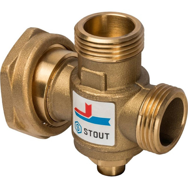 Вентиль термостатический смесительный Stout 1"Н*1 1/2"В*1"Н 70°C SVM-0050-327007 Вентиль термостатический смесительный Stout 1"Н*1 1/2"В*1"Н 70°C SVM-0050-327007