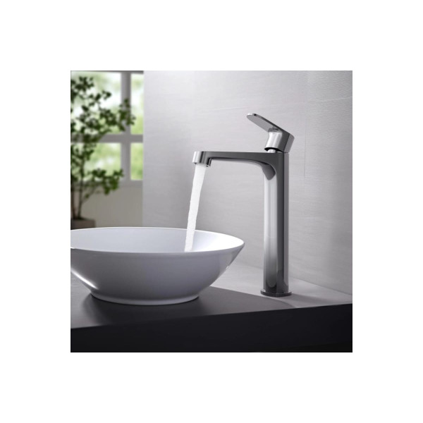 Смеситель для раковины Aquatek Оберон хром (AQ1204CR) Смеситель для раковины Aquatek Оберон хром (AQ1204CR)