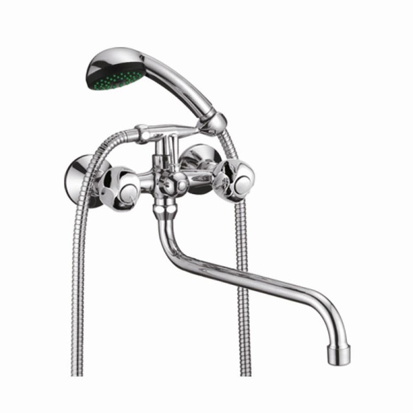 Смеситель для ванны и душа Dlin хром (D140817)