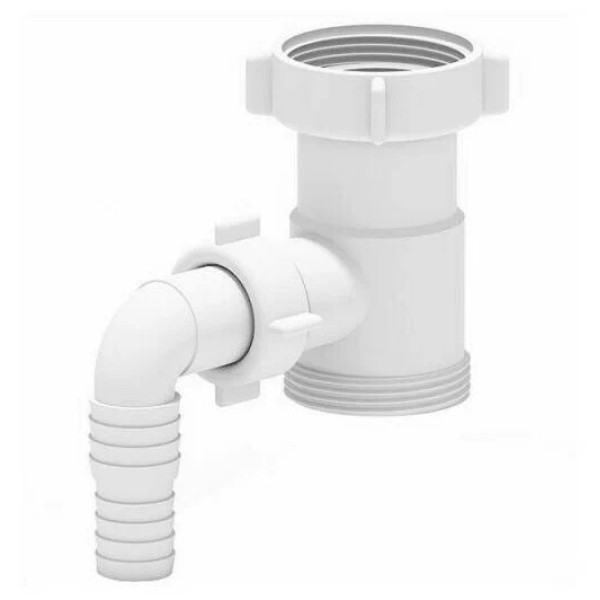 Вставка для подключения бытовой техники 1 1/2"*1 1/2" АНИ с 1-м отводом АНИ пласт (M110)