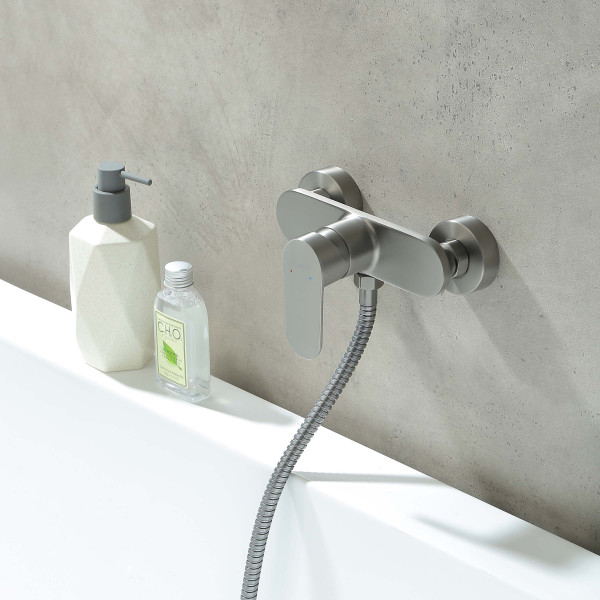 Смеситель для душа Aquatek Ника оружейная сталь (AQ1860BGM)