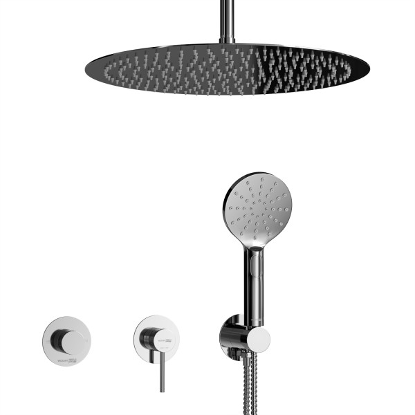 Душевая система WasserKRAFT Мюриц (Muritz) хром (9851.98DVR2.068.117.444.010.127)