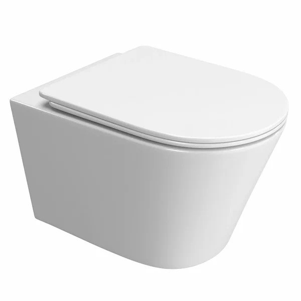 Унитаз подвесной BelBagno Tre безободковый (BB5180CH-TOR/SC) Унитаз подвесной BelBagno Tre безободковый (BB5180CH-TOR/SC)