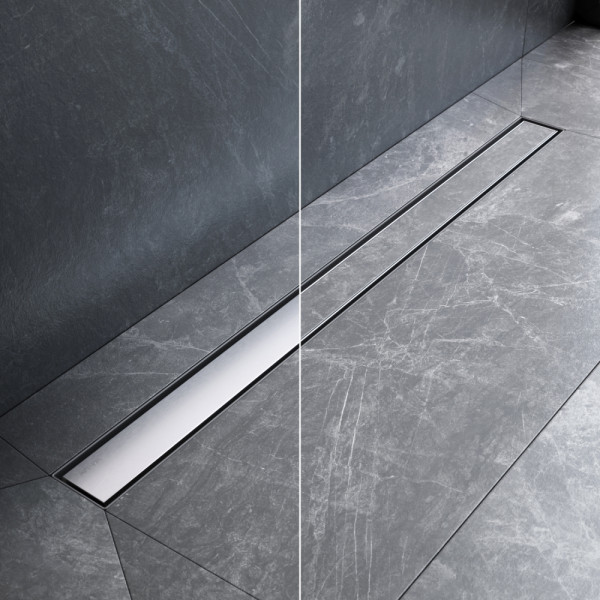 Душевой лоток AM.PM MasterFlow линейный универс затвор Tile 90 см сталь мат (W01SC-U11-090-04SB) Душевой лоток AM.PM MasterFlow линейный универс затвор Tile 90 см сталь мат (W01SC-U11-090-04SB)