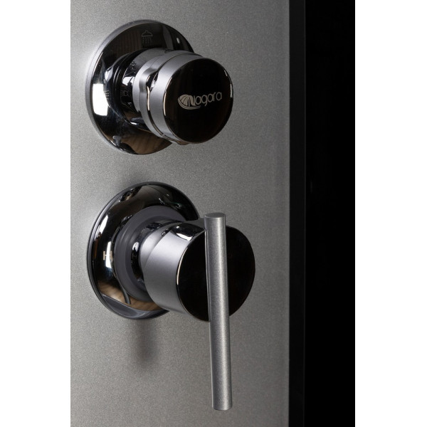 Душевая кабина Classic 90x90 стекло тонированное, профиль хром матовый (NG-2508-14F(NG-3518-14)) Душевая кабина Classic 90x90 стекло тонированное, профиль хром матовый (NG-2508-14F(NG-3518-14))