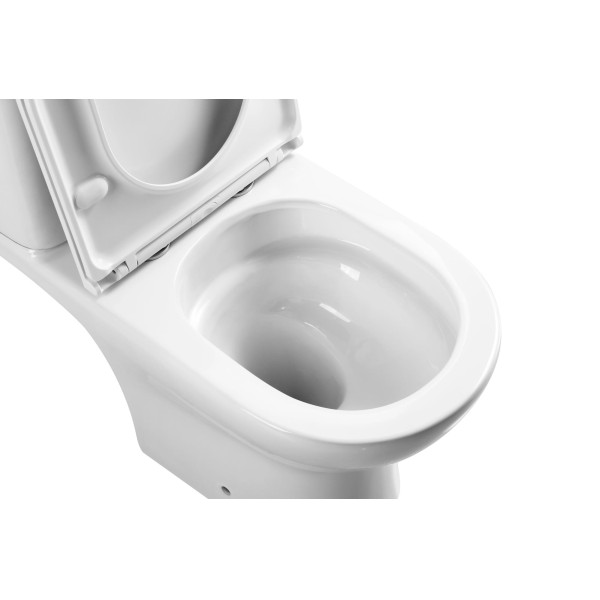 Унитаз-компакт BelBagno Уюе со смывом Торнадо с сиденьем soft close P-trap белый (BB2802CP/T-TOR/SC) Унитаз-компакт BelBagno Уюе со смывом Торнадо с сиденьем soft close P-trap белый (BB2802CP/T-TOR/SC)