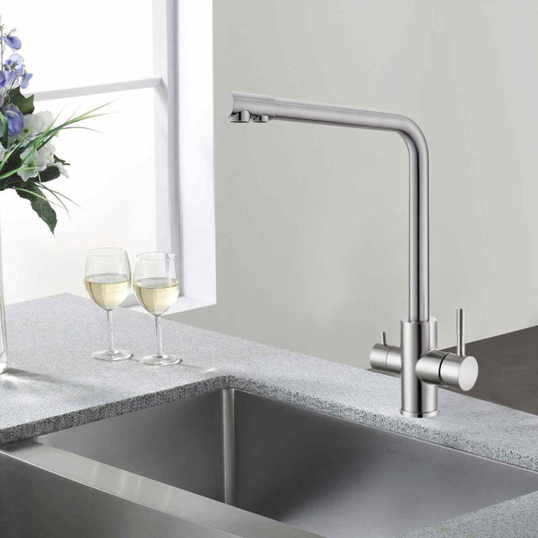 Смеситель для кухни Wesnaart Eco хром (EKO05-151) Смеситель для кухни Wesnaart Eco хром (EKO05-151)