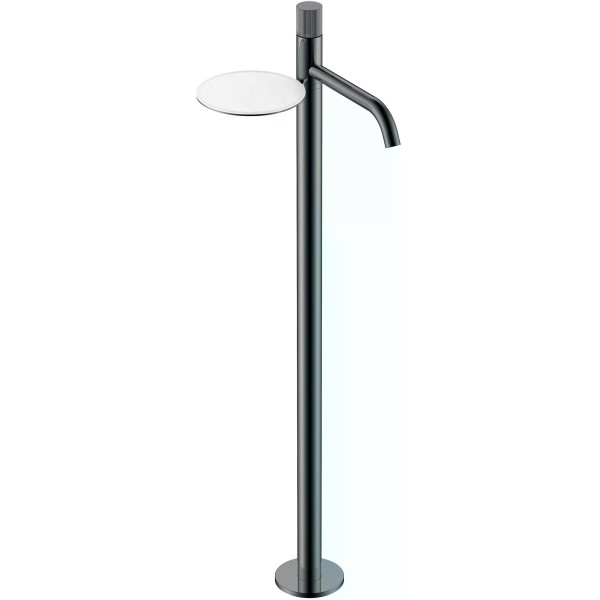 Смеситель напольный Boheme Stick Графит (120-SGM.3) Смеситель напольный Boheme Stick Графит (120-SGM.3)